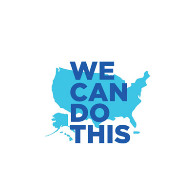 Vaccines.gov logo - we can do this
