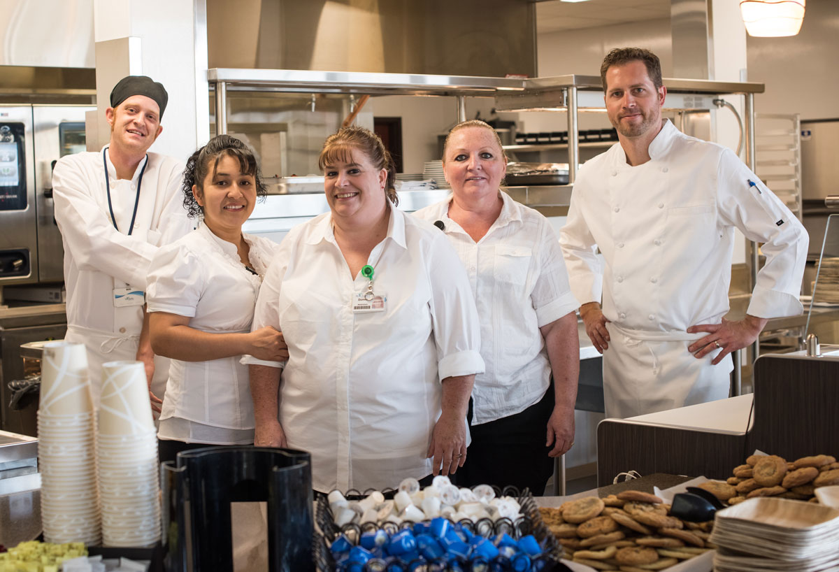 Food Services team at St. Charles Prineville
