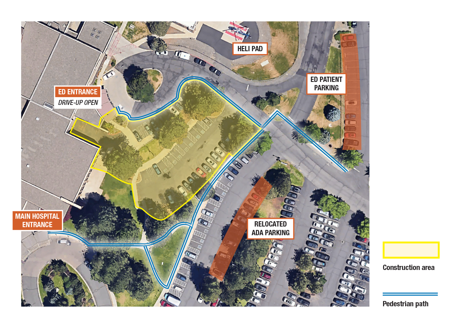 Bend ED map